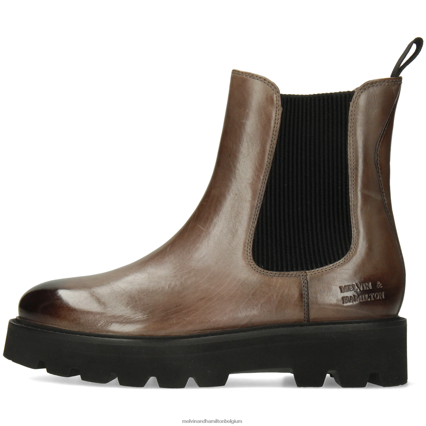 Melvin & Hamilton enkel laarzen grijs vrouwen Leonie 5 V488DN793