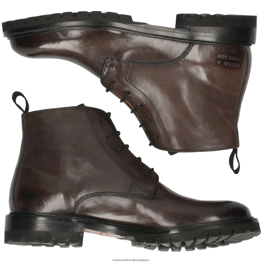 Melvin & Hamilton enkel laarzen grijs vrouwen Regine 7 V488DN910