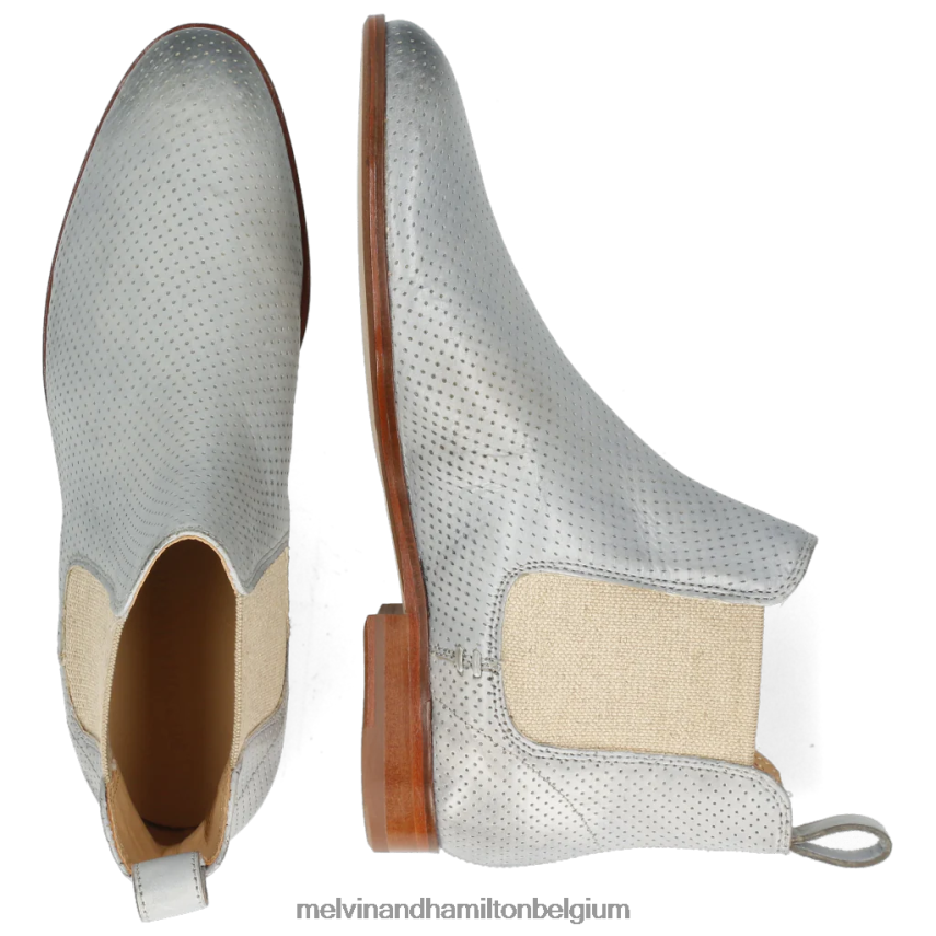 Melvin & Hamilton enkel laarzen grijs vrouwen Susan 10 V488DN1136