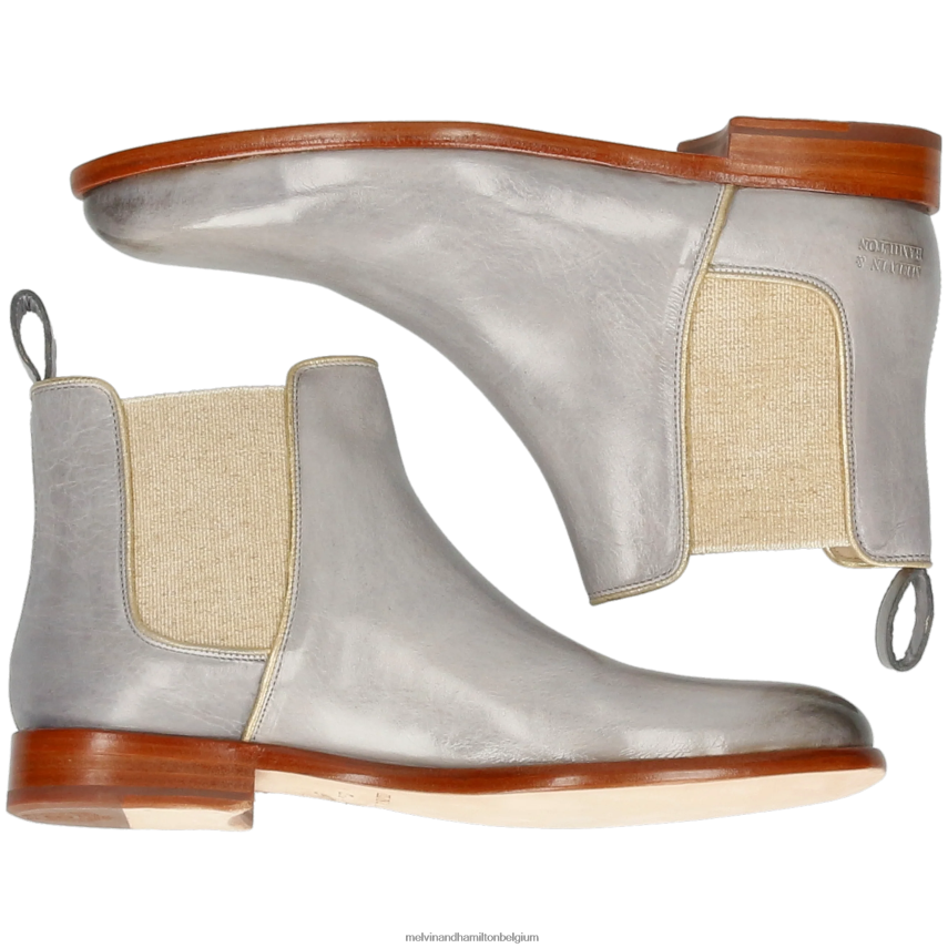 Melvin & Hamilton enkel laarzen grijs vrouwen Susan 70 V488DN831