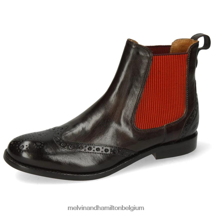 Melvin & Hamilton enkel laarzen grijs vrouwen amelia 5 V488DN1029