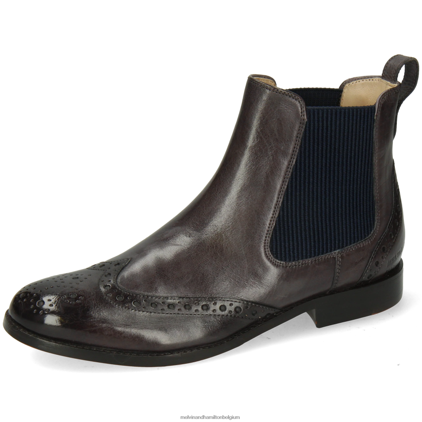 Melvin & Hamilton enkel laarzen grijs vrouwen amelia 5 V488DN991