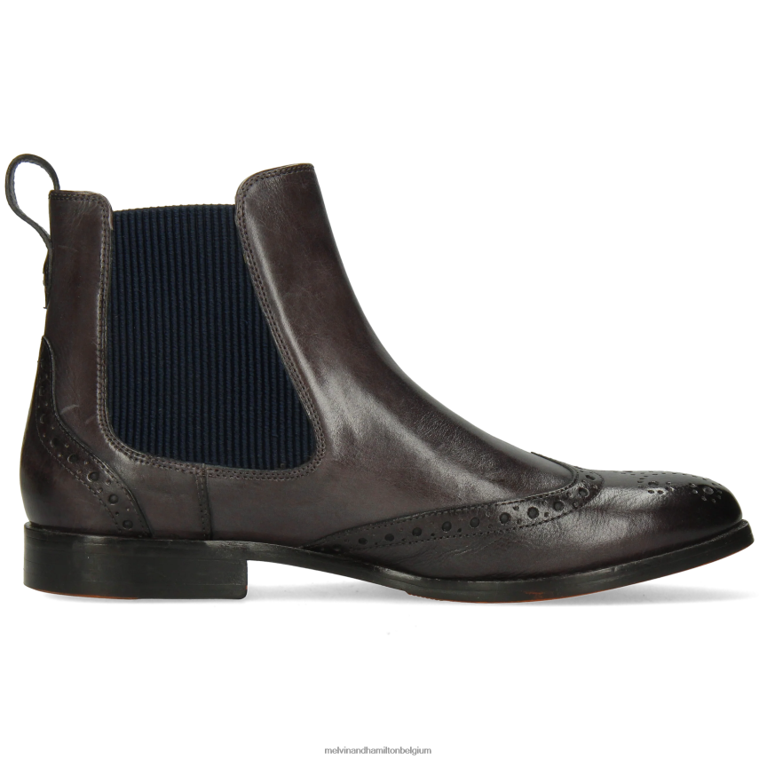 Melvin & Hamilton enkel laarzen grijs vrouwen amelia 5 V488DN991
