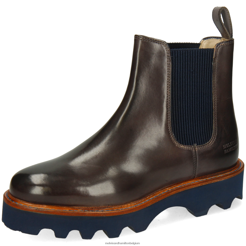 Melvin & Hamilton enkel laarzen grijs vrouwen megan 3 V488DN877
