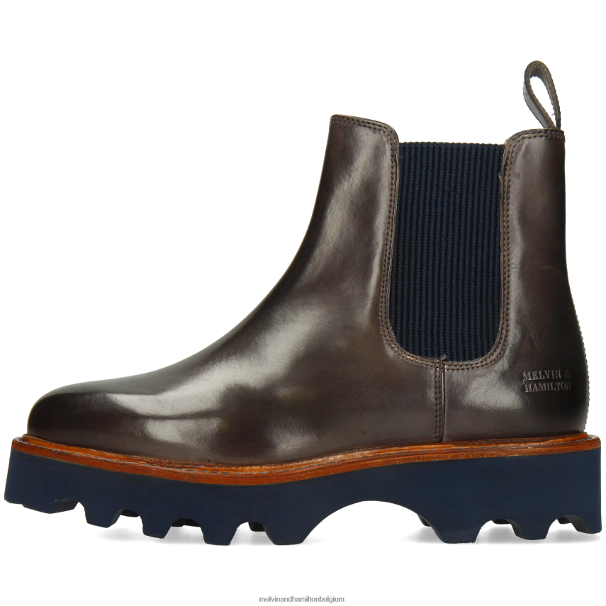 Melvin & Hamilton enkel laarzen grijs vrouwen megan 3 V488DN877