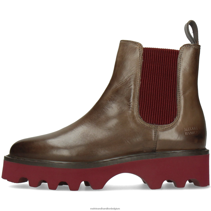 Melvin & Hamilton enkel laarzen grijs vrouwen megan 3r V488DN1124