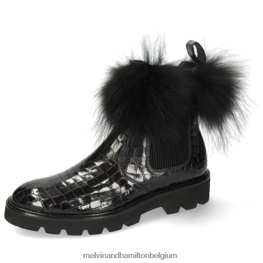 Melvin & Hamilton enkel laarzen grijs vrouwen sally 114 V488DN1098