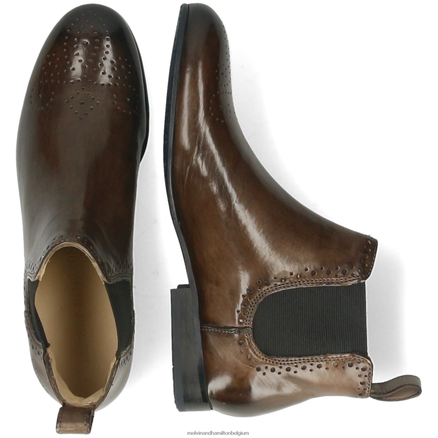 Melvin & Hamilton enkel laarzen grijs vrouwen sally 16 V488DN798