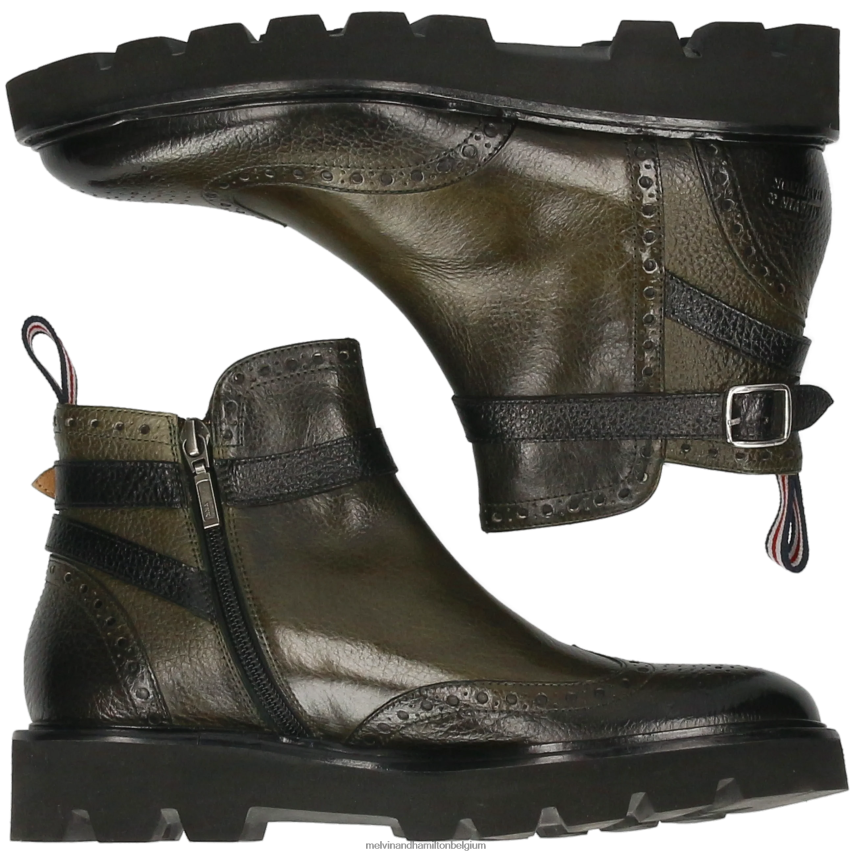 Melvin & Hamilton enkel laarzen grijs vrouwen sally 60 V488DN950