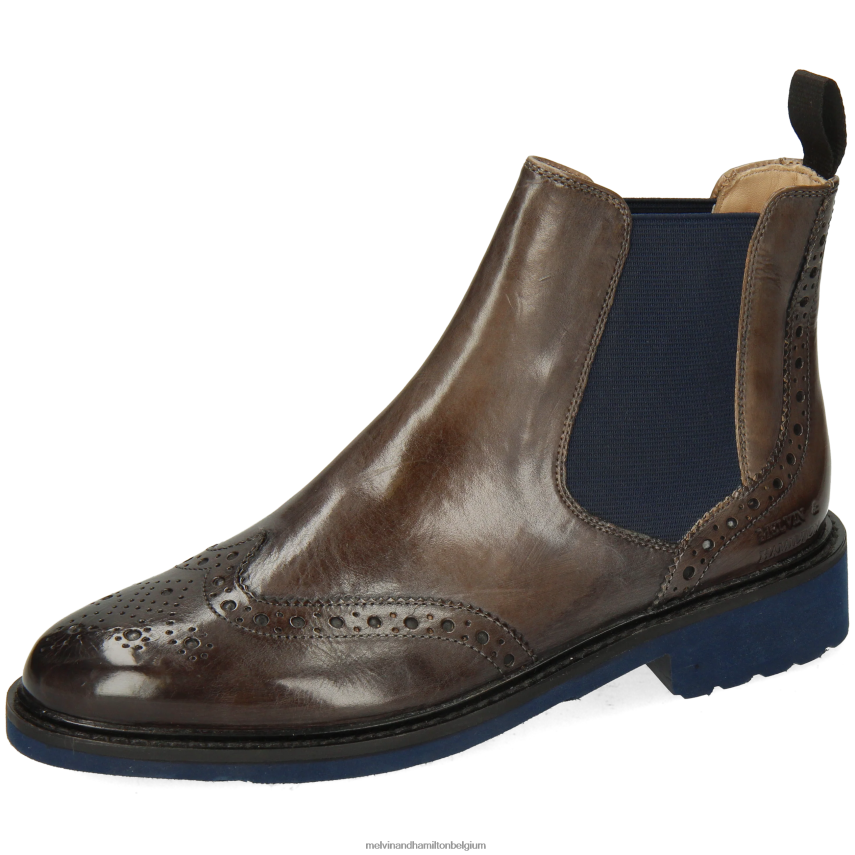 Melvin & Hamilton enkel laarzen grijs vrouwen selina 6 V488DN1113