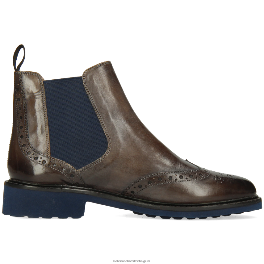 Melvin & Hamilton enkel laarzen grijs vrouwen selina 6 V488DN1113