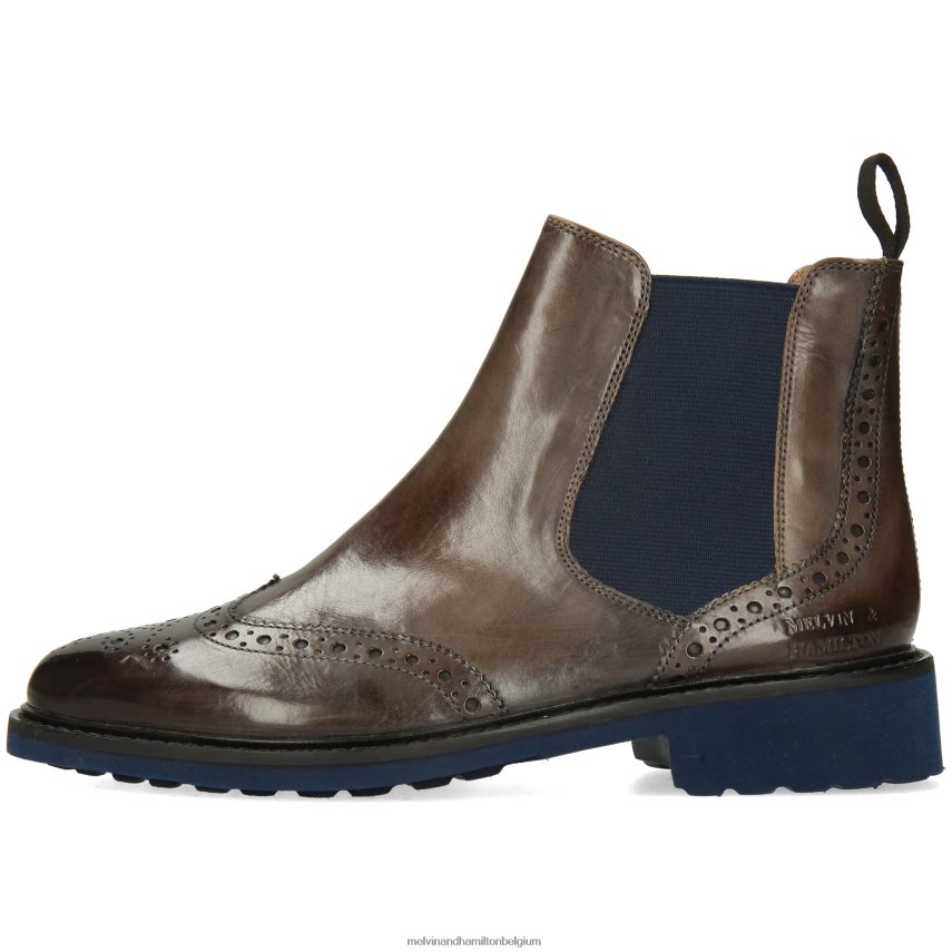 Melvin & Hamilton enkel laarzen grijs vrouwen selina 6 V488DN1113