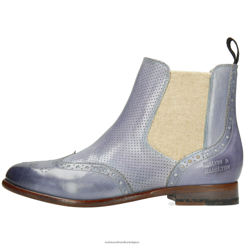 Melvin & Hamilton enkel laarzen grijs vrouwen selina 6 V488DN857