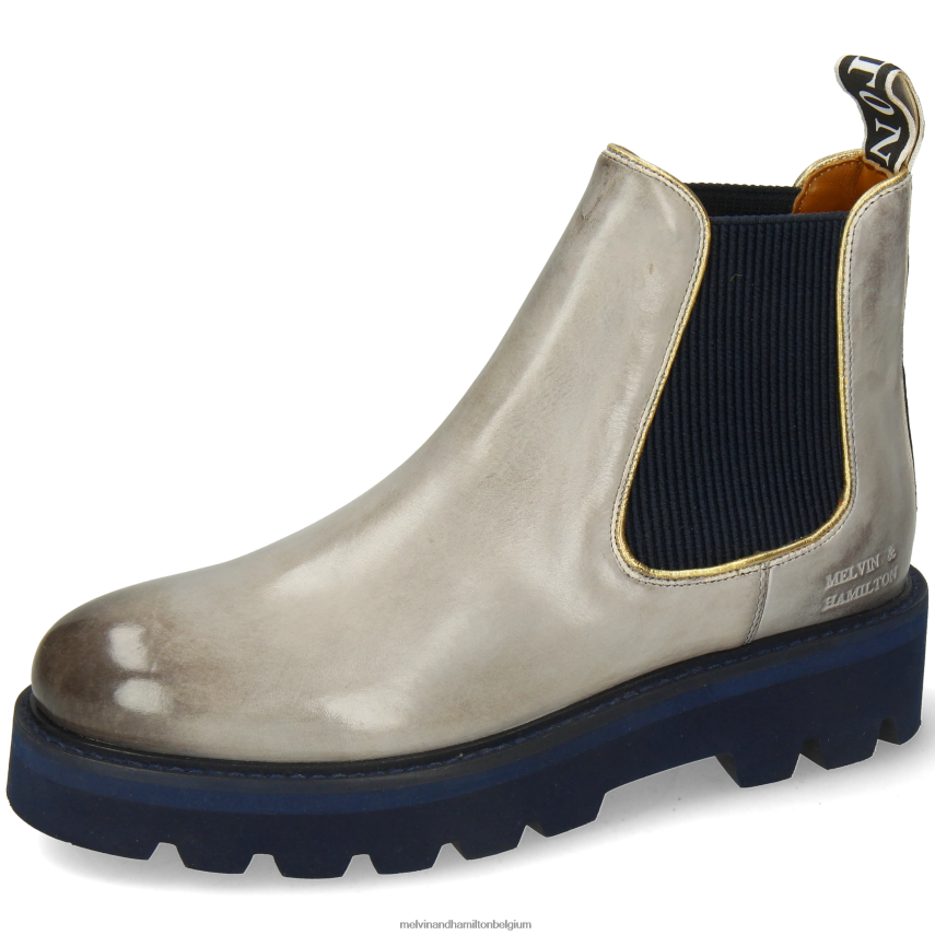 Melvin & Hamilton enkel laarzen grijs vrouwen sybill 6 V488DN827