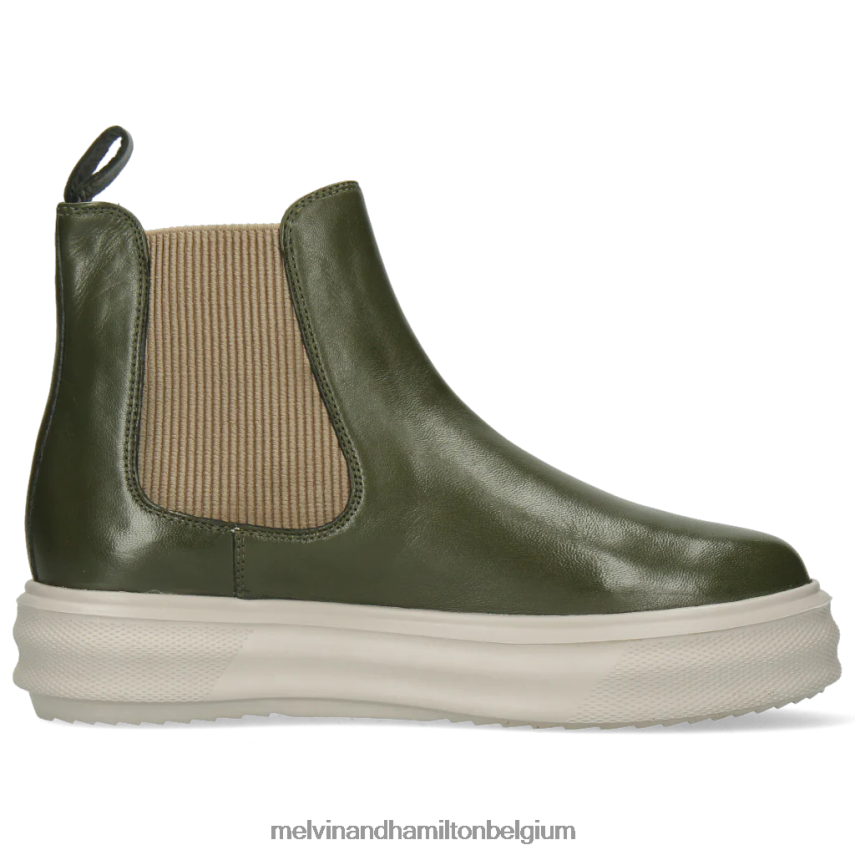 Melvin & Hamilton enkel laarzen groente vrouwen Fay 1 V488DN1074