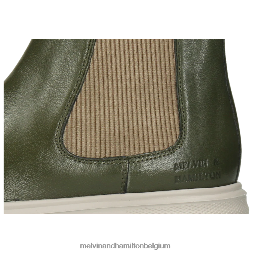 Melvin & Hamilton enkel laarzen groente vrouwen Fay 1 V488DN1074