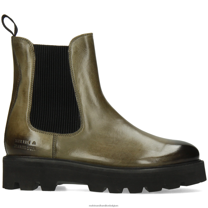 Melvin & Hamilton enkel laarzen groente vrouwen Leonie 5 V488DN806