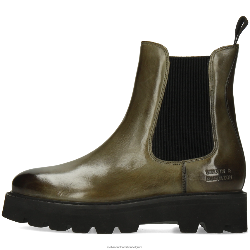 Melvin & Hamilton enkel laarzen groente vrouwen Leonie 5 V488DN806