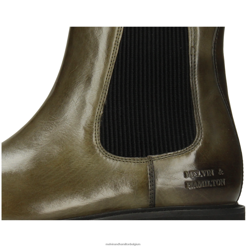 Melvin & Hamilton enkel laarzen groente vrouwen Leonie 5 V488DN806