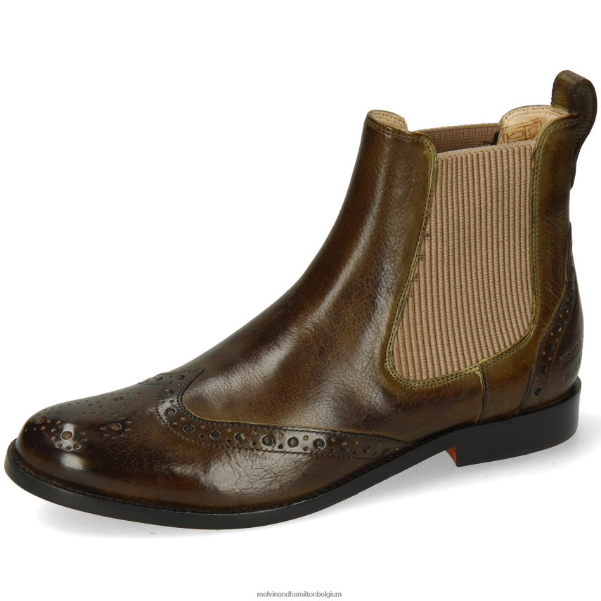 Melvin & Hamilton enkel laarzen groente vrouwen amelia 5 V488DN919