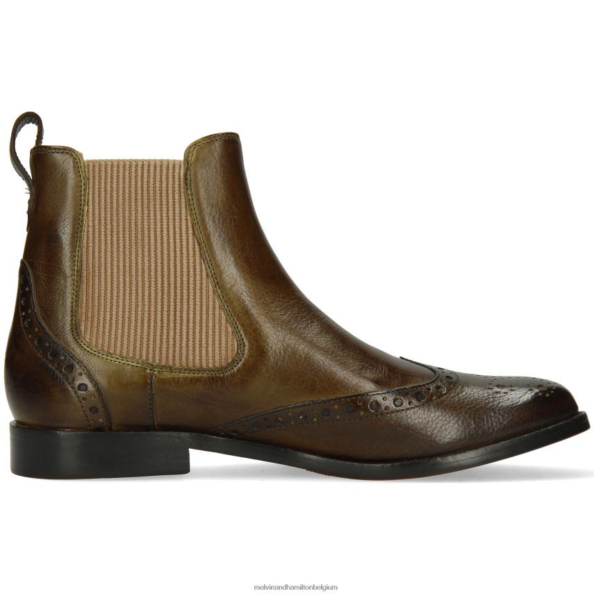 Melvin & Hamilton enkel laarzen groente vrouwen amelia 5 V488DN919