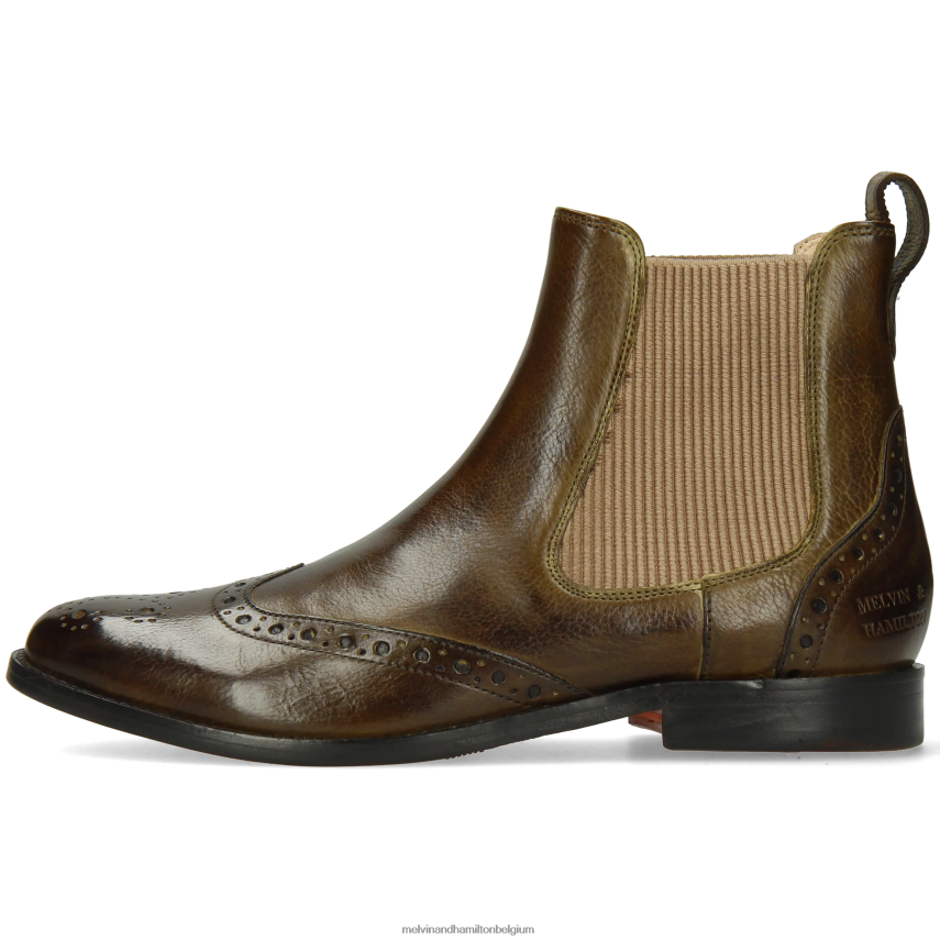 Melvin & Hamilton enkel laarzen groente vrouwen amelia 5 V488DN919