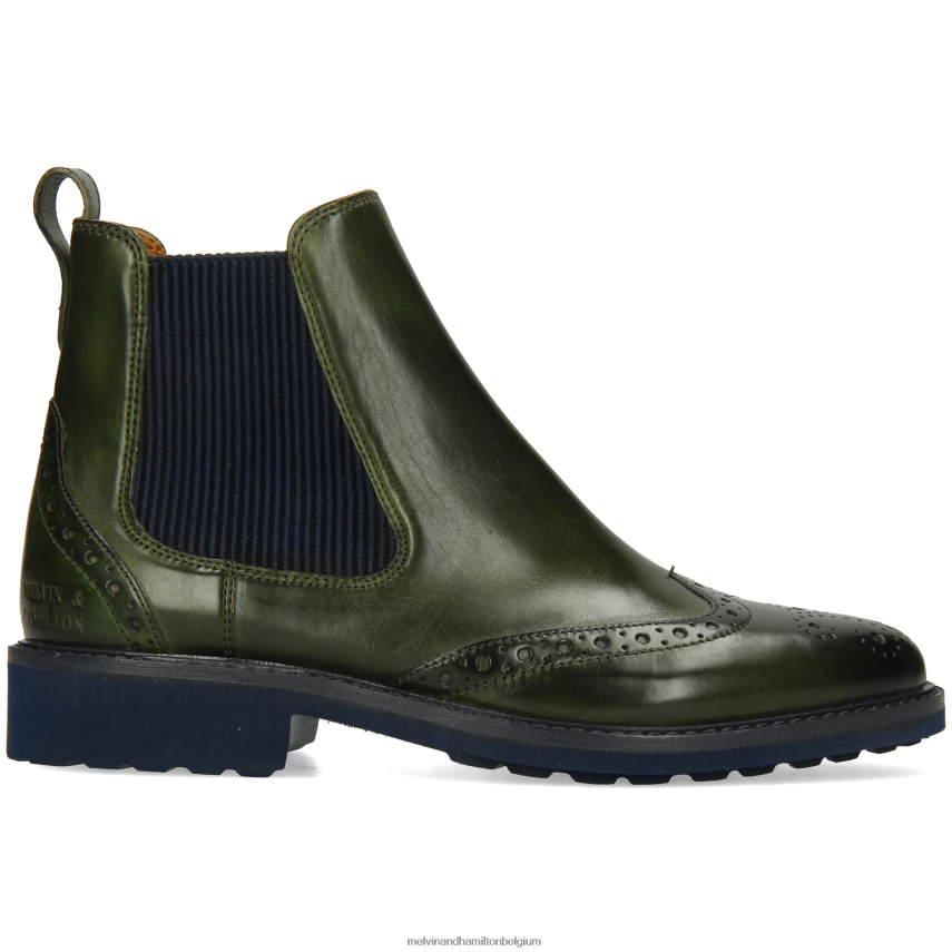 Melvin & Hamilton enkel laarzen groente vrouwen selina 29 V488DN794