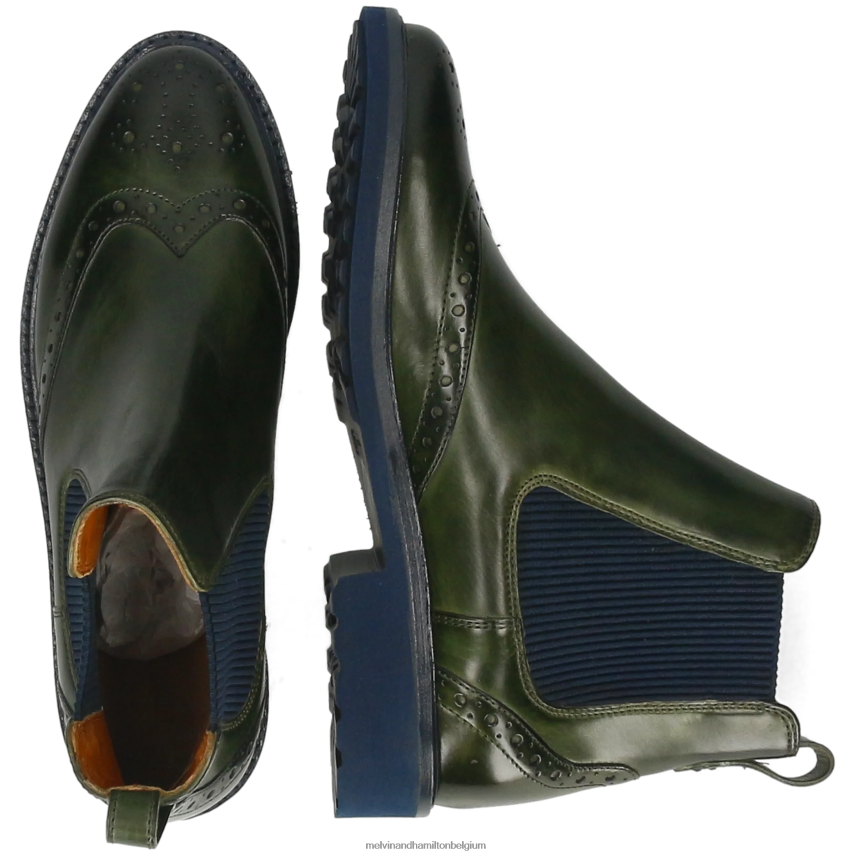 Melvin & Hamilton enkel laarzen groente vrouwen selina 29 V488DN794