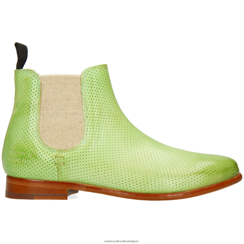 Melvin & Hamilton enkel laarzen groente vrouwen selina 57 V488DN1057