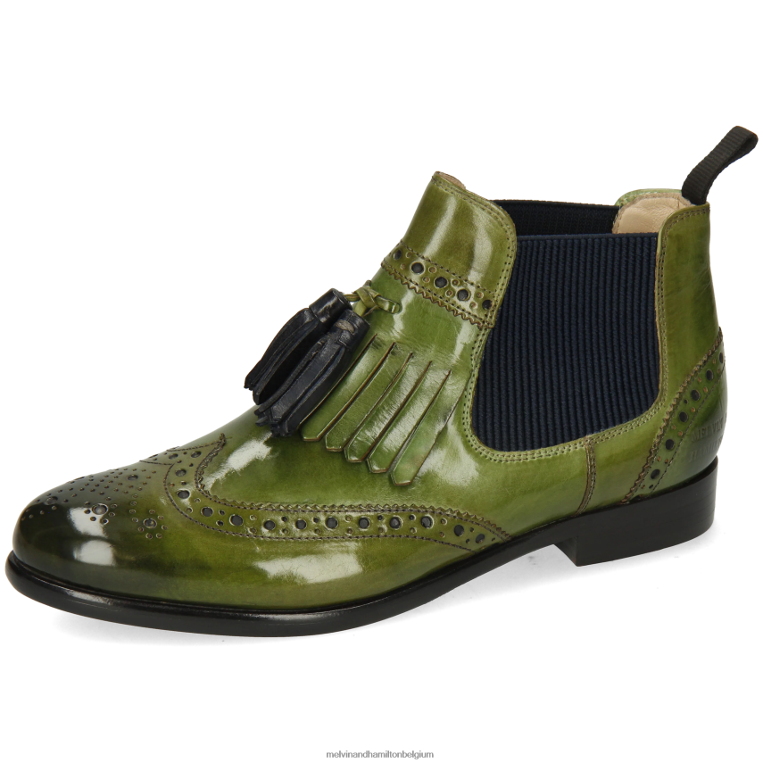 Melvin & Hamilton enkel laarzen groente vrouwen selina 5 V488DN981