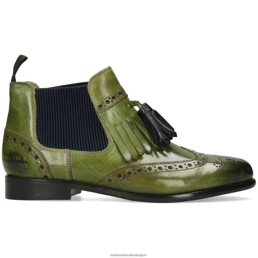 Melvin & Hamilton enkel laarzen groente vrouwen selina 5 V488DN981