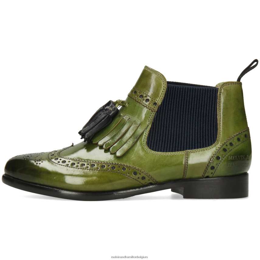 Melvin & Hamilton enkel laarzen groente vrouwen selina 5 V488DN981