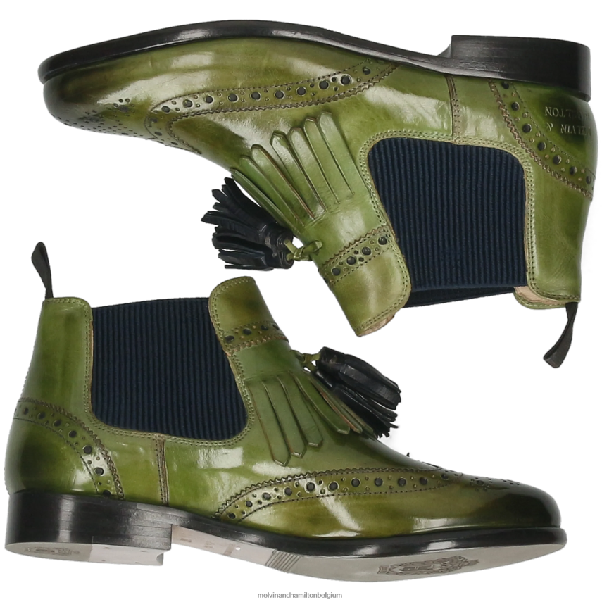 Melvin & Hamilton enkel laarzen groente vrouwen selina 5 V488DN981
