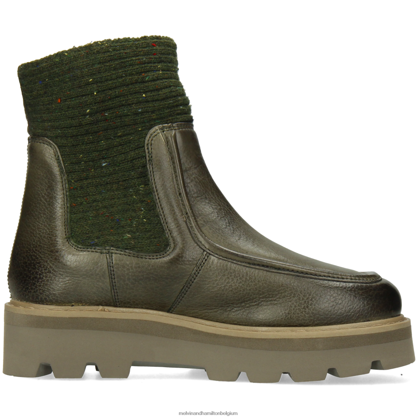 Melvin & Hamilton enkel laarzen khaki vrouwen cassie 3 V488DN915