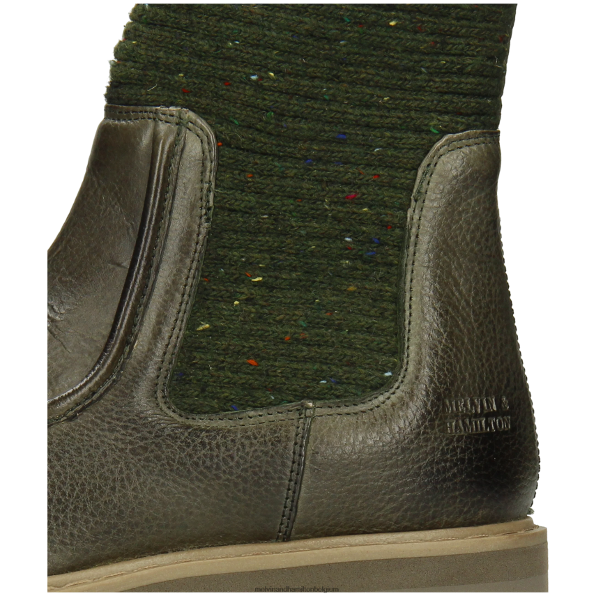 Melvin & Hamilton enkel laarzen khaki vrouwen cassie 3 V488DN915