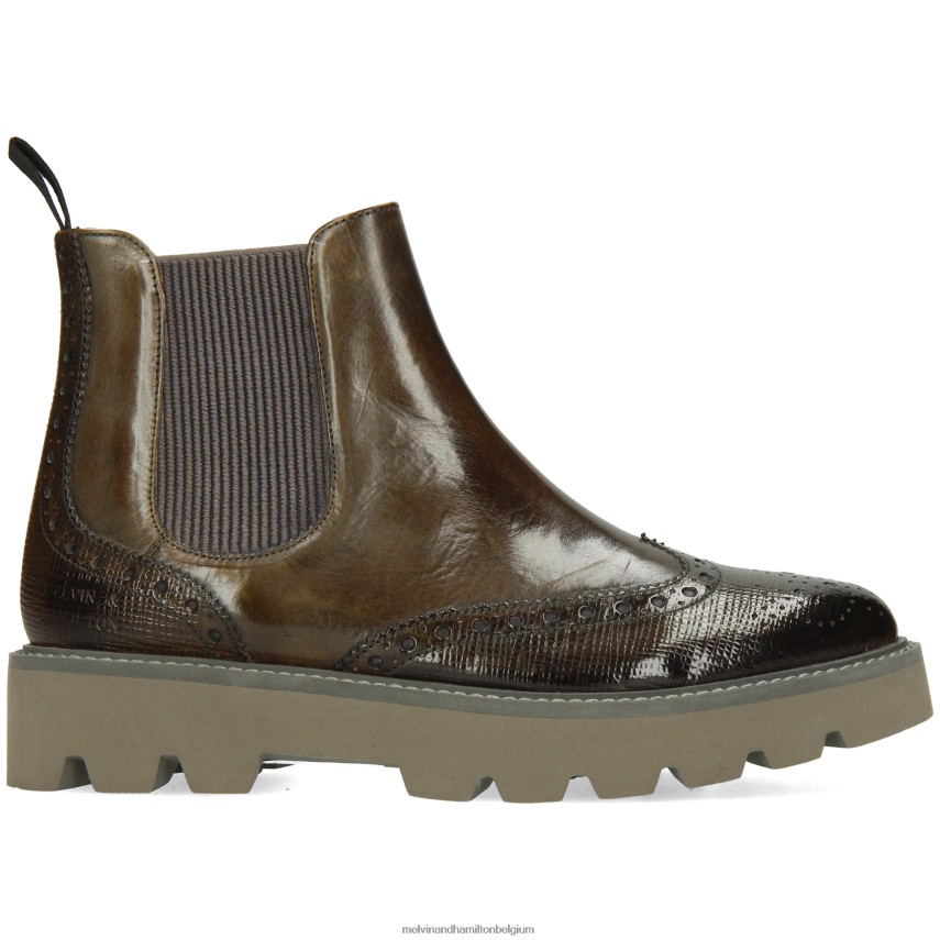 Melvin & Hamilton enkel laarzen khaki vrouwen selina 65 V488DN973