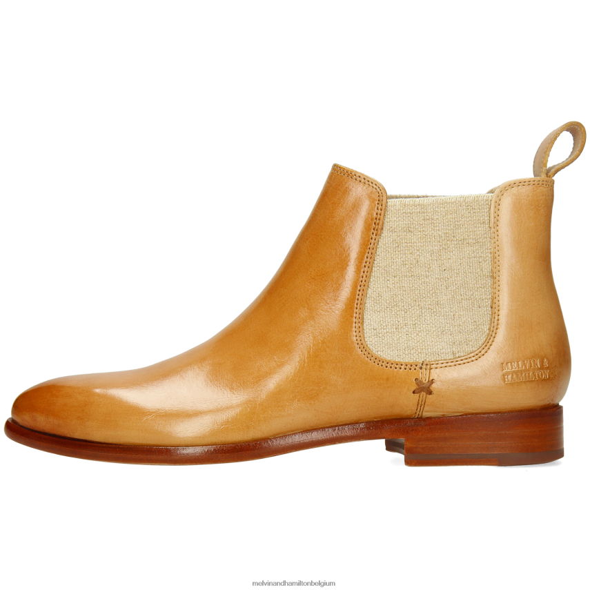 Melvin & Hamilton enkel laarzen lichtbruin vrouwen Jessy 1 V488DN786