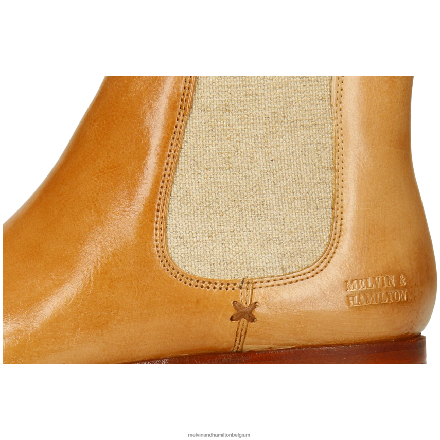 Melvin & Hamilton enkel laarzen lichtbruin vrouwen Jessy 1 V488DN786