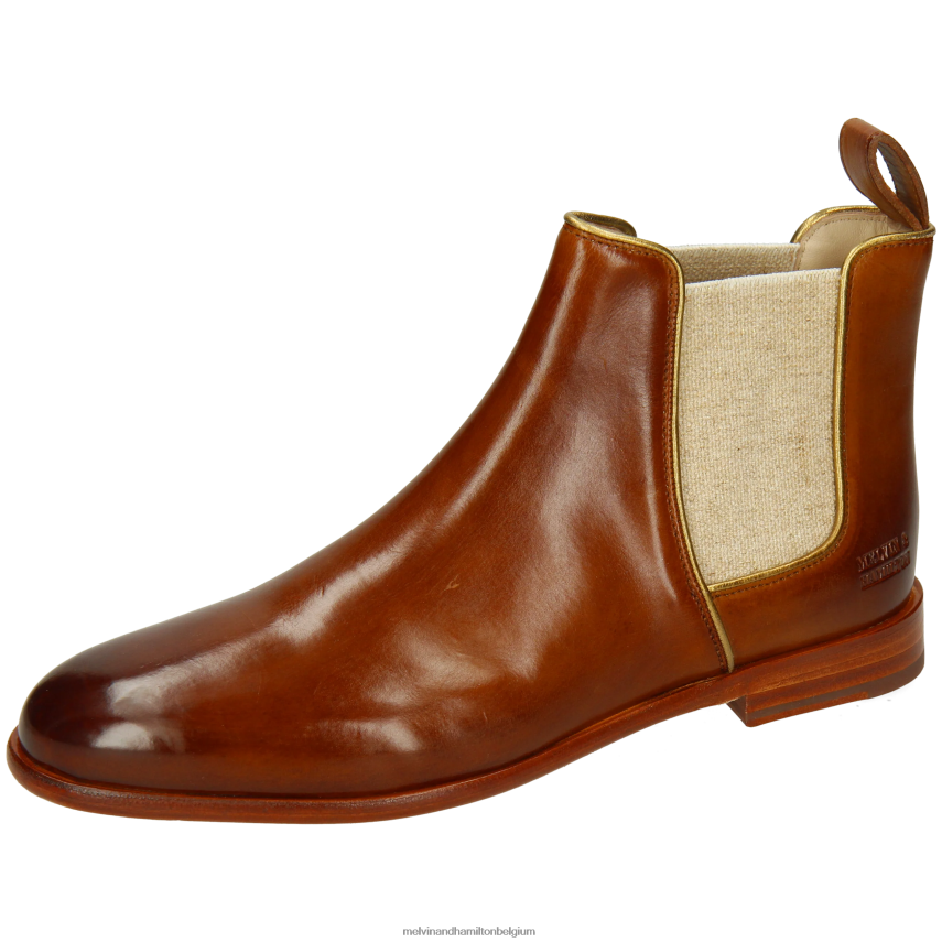 Melvin & Hamilton enkel laarzen lichtbruin vrouwen Susan 70 V488DN871