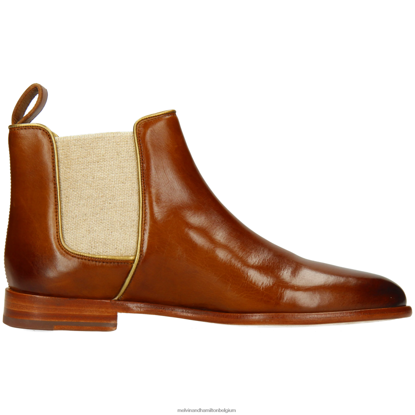 Melvin & Hamilton enkel laarzen lichtbruin vrouwen Susan 70 V488DN871