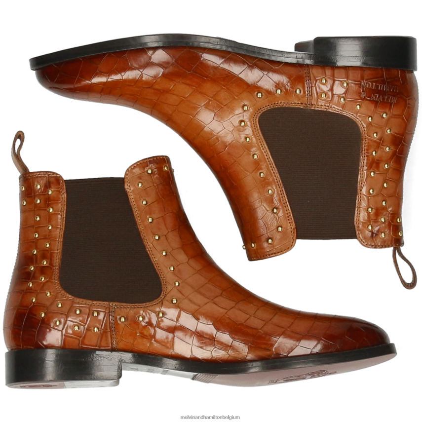 Melvin & Hamilton enkel laarzen lichtbruin vrouwen katrin 3 V488DN968