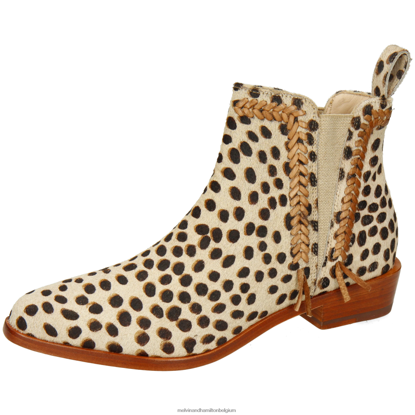 Melvin & Hamilton enkel laarzen lichtbruin vrouwen marlijn 10 V488DN777