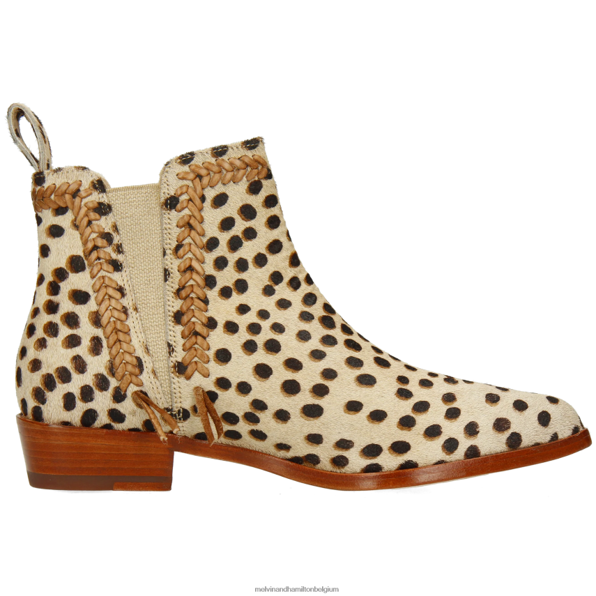 Melvin & Hamilton enkel laarzen lichtbruin vrouwen marlijn 10 V488DN777