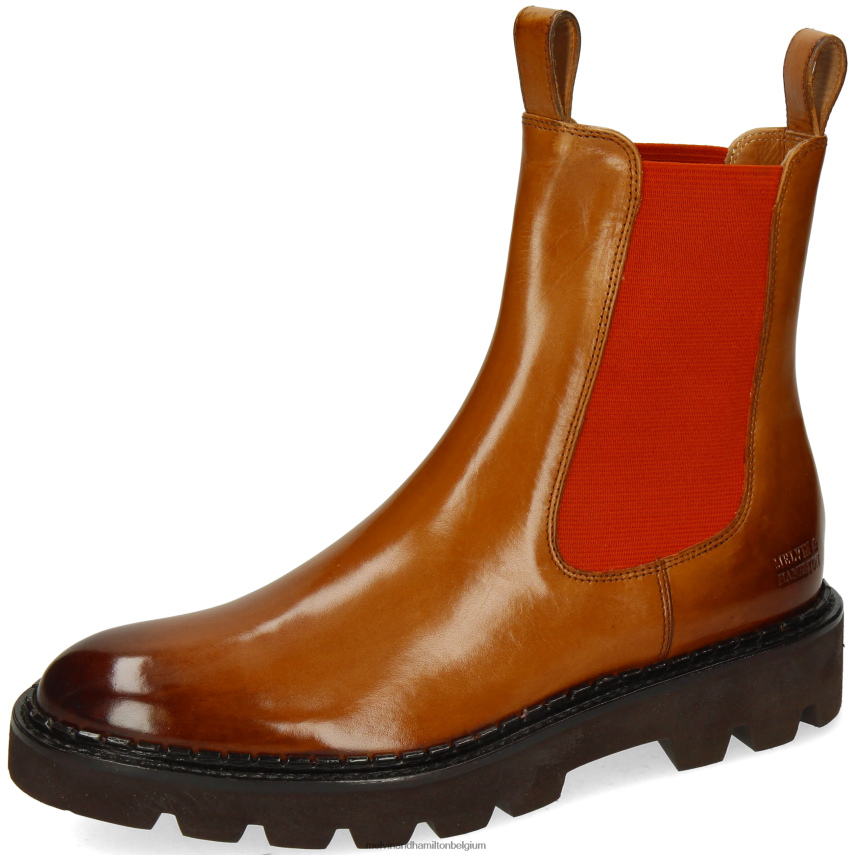 Melvin & Hamilton enkel laarzen lichtbruin vrouwen sally 186 V488DN885