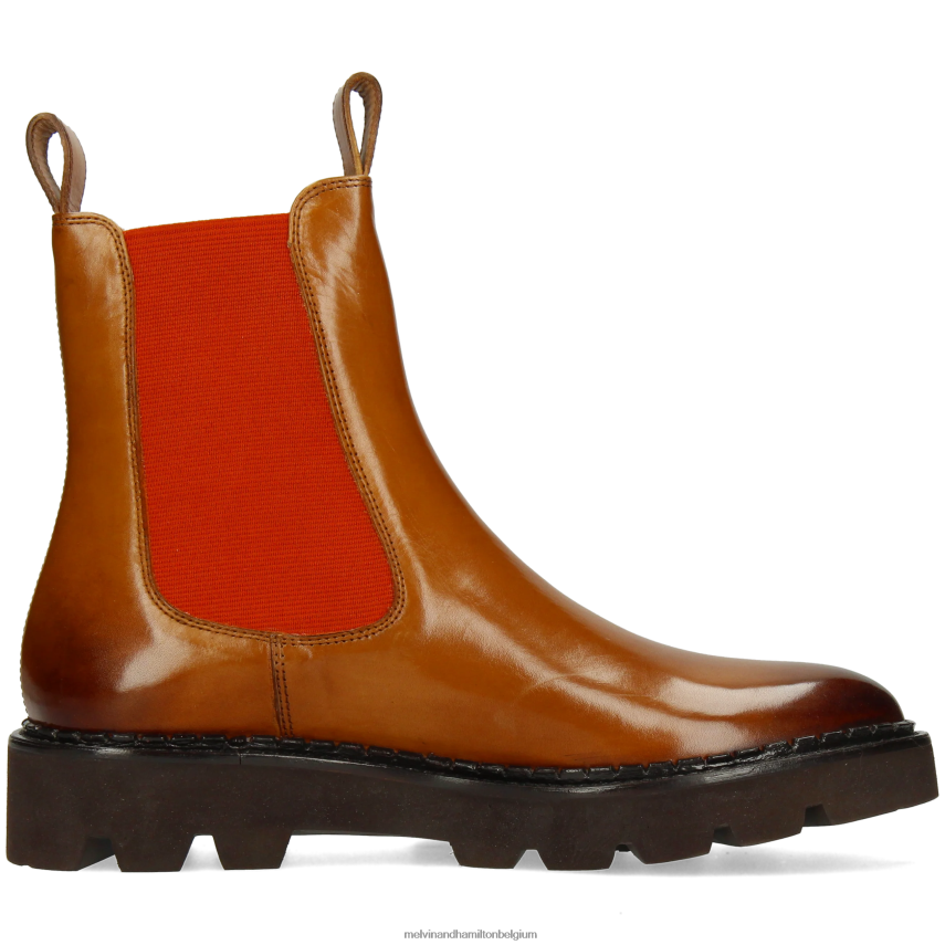 Melvin & Hamilton enkel laarzen lichtbruin vrouwen sally 186 V488DN885