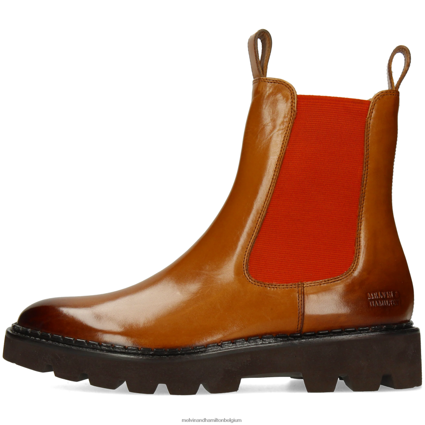 Melvin & Hamilton enkel laarzen lichtbruin vrouwen sally 186 V488DN885