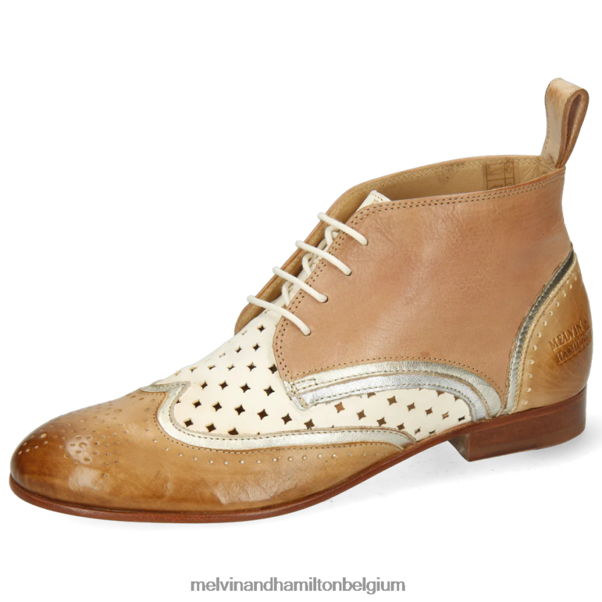 Melvin & Hamilton enkel laarzen lichtbruin vrouwen sally 30 V488DN1134