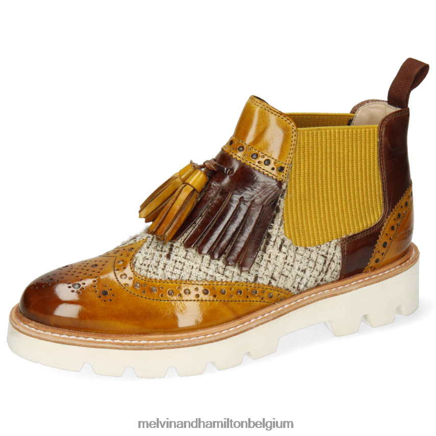 Melvin & Hamilton enkel laarzen lichtbruin vrouwen selina 5 V488DN1047