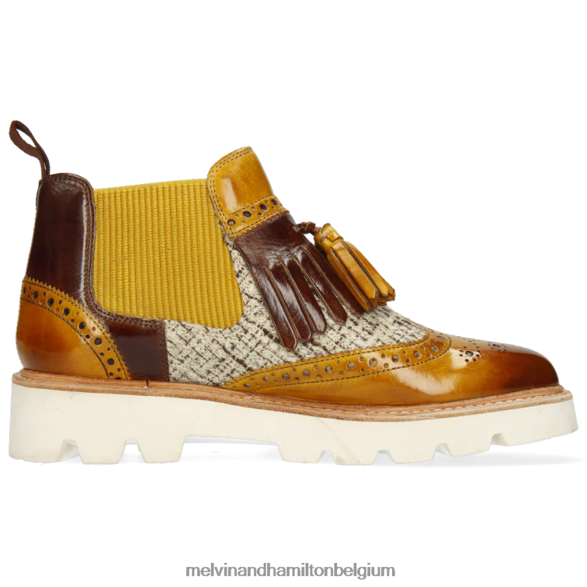 Melvin & Hamilton enkel laarzen lichtbruin vrouwen selina 5 V488DN1047