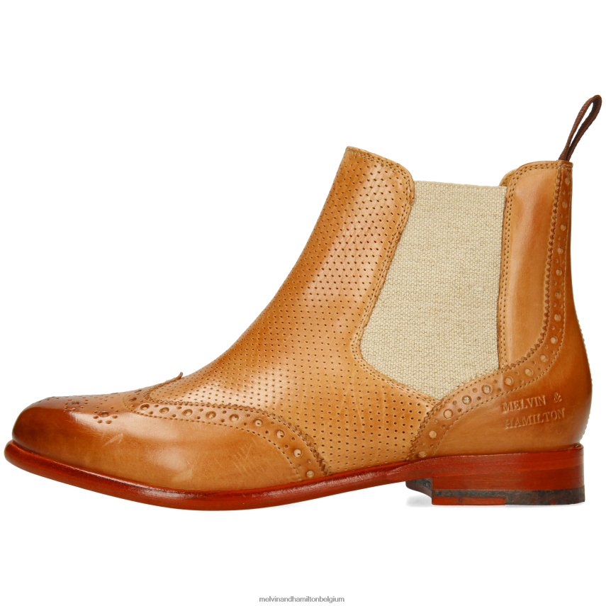 Melvin & Hamilton enkel laarzen lichtbruin vrouwen selina 6 V488DN864
